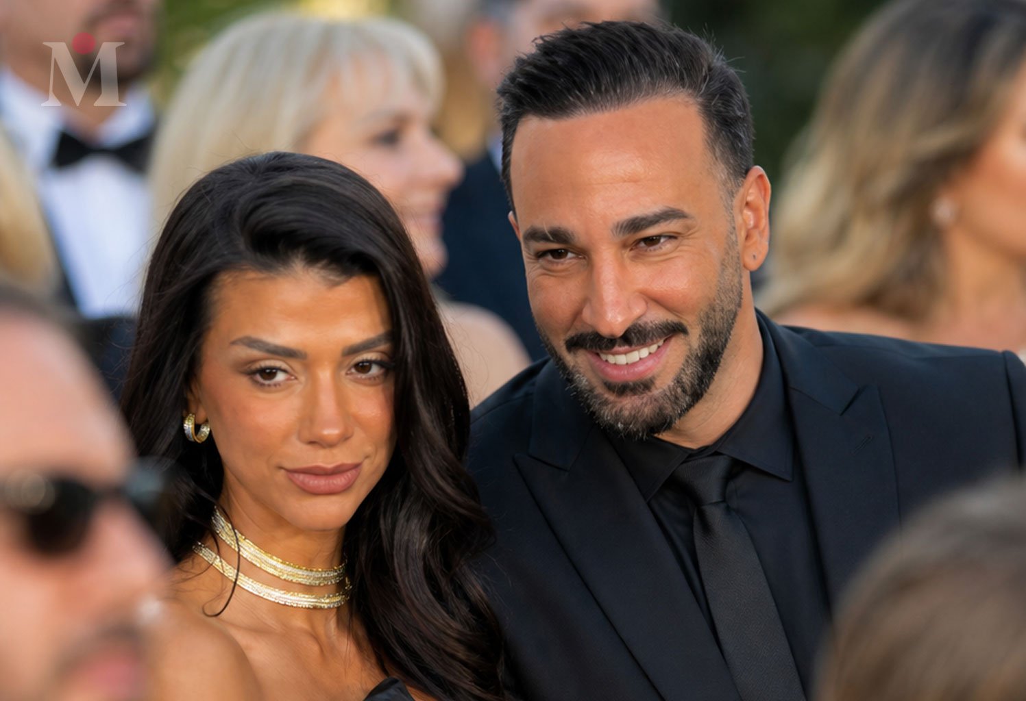 Adil Rami couple